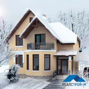 Проект дома в классическом стиле b102-1-00-pr